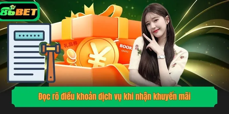 Đọc rõ điều khoản dịch vụ khi nhận khuyến mãi