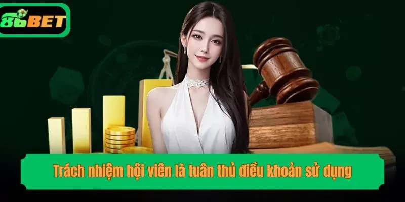 Trách nhiệm hội viên là tuân thủ điều khoản sử dụng